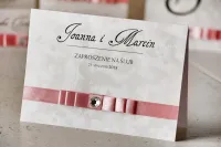 Eleganckie Zaproszenia Ślubne z Kokardką | Amelia-Wedding.pl