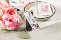 Herbata w Buteleczce Podziękowania dla Gości | Amelia Wedding