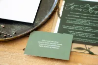 Wkładka do Zaproszeń Korani 9 | Bileciki RSVP i o Prezentach