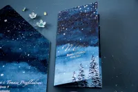 Stylowe Menu na Stół Weselny | Glamour z Srebrzonymi Kropeczkami