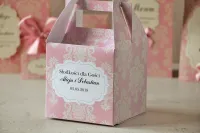 Pudełka na Ciasto Weselne Klasyczne Ornament | Personalizuj