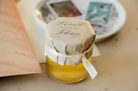 Miodziki podziękowania dla gości weselnych boho | Opal nr 1