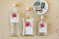 Buteleczki na Nalewki Weselne | Personalizowane Podziękowania