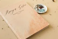 Księga Gości Trawa Pampasowa Boho | Personalizowana | Opal
