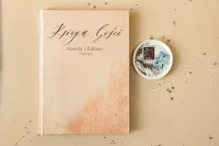 Księga Gości Trawa Pampasowa Boho | Personalizowana | Opal