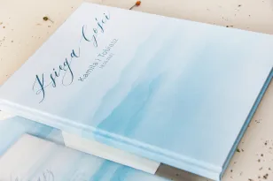 Hochzeitsgästebuch mit Aquarellgrafiken