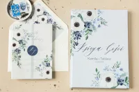 Biała Księga Gości Weselnych Personalizowana | Opal Nr 7
