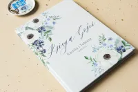 Biała Księga Gości Weselnych Personalizowana | Opal Nr 7