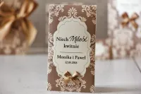 Nasionka Niezapominajki Podziękowania dla Gości | Zamów