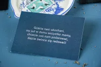 Bileciki do Zaproszeń Ślubnych Soft nr 3 | Wkładki RSVP