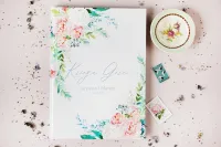 Księga Gości Weselnych z Piwonią i Ankietą | Soft nr 1