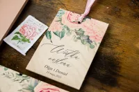 Drewniane Zawieszki na Alkohol Boho Topaz | Amelia-Wedding.pl