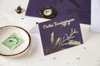 Złocone Winietki z Lawendą | Pattern nr 3 | Amelia-Wedding
