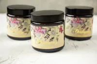 Świeczki Podziękowania dla Gości | Personalizowane | Szafirowe