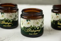 Świeczki Sojowe Podziękowania dla Gości | Szafirowe nr 3