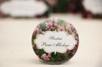 Przypinki Ślubne Wrzosy | Personalizowane Kotyliony Weselne