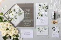 Próbki Zaproszeń Ślubnych na Szkle | Zestaw Soft nr 4
