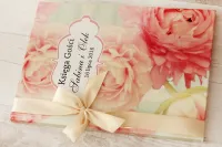 Księga Gości Weselnych w Kwiaty Personalizowana | Felicja Nr 2