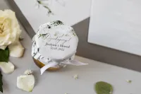 Personalizowane miodziki podziękowania dla gości | Soft nr 4