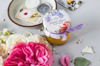 Miodziki Podziękowanie dla Gości Weselnych Piwonie | Soft nr 7