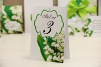 Numerki na Stół Weselny z Konwaliami | Kolekcja Felicja nr 3