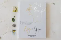 Elegancka Złocona Księga Gości Weselnych | Jaspis Nr 1