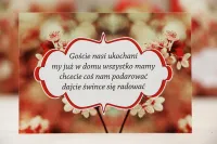 Bileciki do Zaproszeń Ślubnych Kwiaty Wiśni | Felicja nr 8