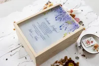 Skrzynka Podziękowanie dla Rodziców Wrzos | Amelia-Wedding