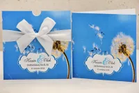 Zaproszenia Ślubne w Etui z Dmuchawcem | Felicja nr 11