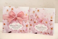 Zaproszenia Ślubne Kwiaty Wiśni w Etui | Felicja nr 13