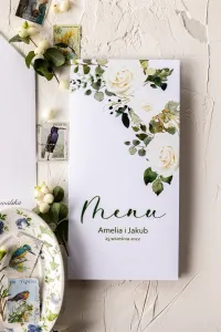 Menu Weselne Eukaliptus i Róże | Korani nr 12 | Sprawdź!