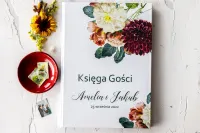 Kwiatowa Księga Gości Weselnych A4 | Darmowy Projekt | Korani