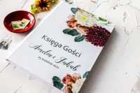 Kwiatowa Księga Gości Weselnych A4 | Darmowy Projekt | Korani