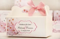 Pudełko na Ciasto Weselne Kwiaty Wiśni | Zamów Online!