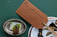 Zawieszki na Wódkę Weselną Modern | Personalizacja Gratis