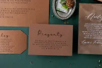 Nowoczesne Bileciki Ślubne Modern | Pełna Personalizacja