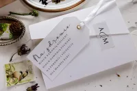 Zawieszki na Wódkę z Lnu | Pełna Personalizacja | Modern nr 3