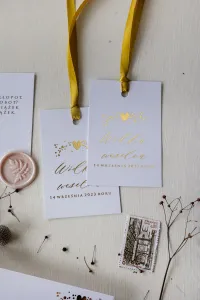 Złocone Zawieszki na Wódkę Weselną | Simple nr 3 | Sklep