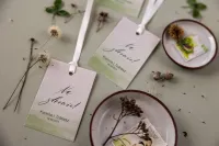 Eleganckie Zawieszki na Wódkę Weselną Perłowe | Opal 11