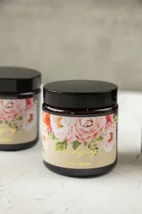 Świeczki Podziękowania dla Gości Weselnych | Szafirowe Nr 8