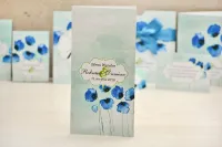 Menu Weselne Chabry Akwarela | Personalizowane | Felicja nr 18