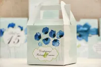Pudełka na Ciasto Weselne Maki | Personalizacja | Felicja nr 18