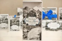 Menu Weselne z Motywem Gór Czarno-Białe | Felicja nr 21