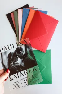 Zaproszenia Ślubne na Szkle z Waszym Zdjęciem | Korani nr 23