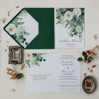 Próbka Zaproszenia Ślubnego Eukaliptus | Zamów i Oceń Jakość