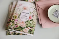 Romantyczne Zaproszenia Ślubne Kwiaty i Złoto | Impresja 13