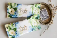 Personalizowane Czekoladki Ślubne Kwiaty | Rubin 13 | Zamów