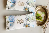 Czekoladki Ślubne z Kwiatami | Słodkie Podziękowania dla Gości