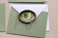 Tłoczone Zaproszenia Ślubne Letterpress Eko | Karmen nr 1