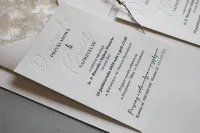 Zaproszenia Ślubne Letterpress Tłoczone | Zamów | Karmen nr 4